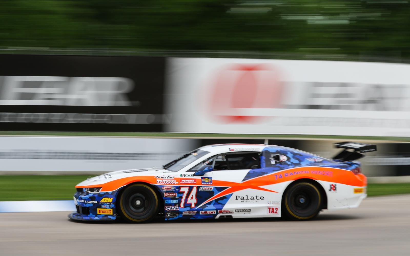 Gar Robinson Tops Initial Trans Am Practice in Detroit 
